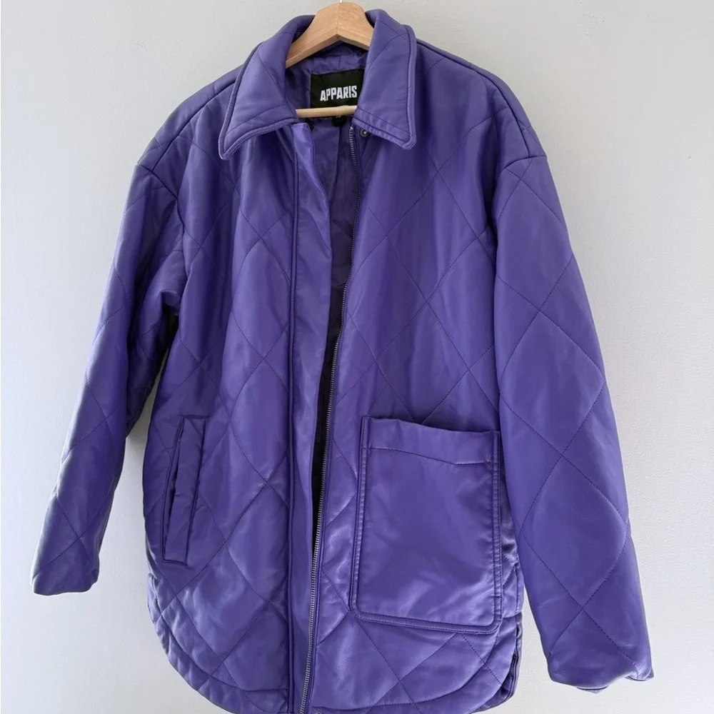APPARIS Stevie Jacket In Electric Purple SIZE XS - Picture 5 of 11